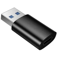 Переходник Borofone BV26B USB Male to Type-C Female USB3.0 Black