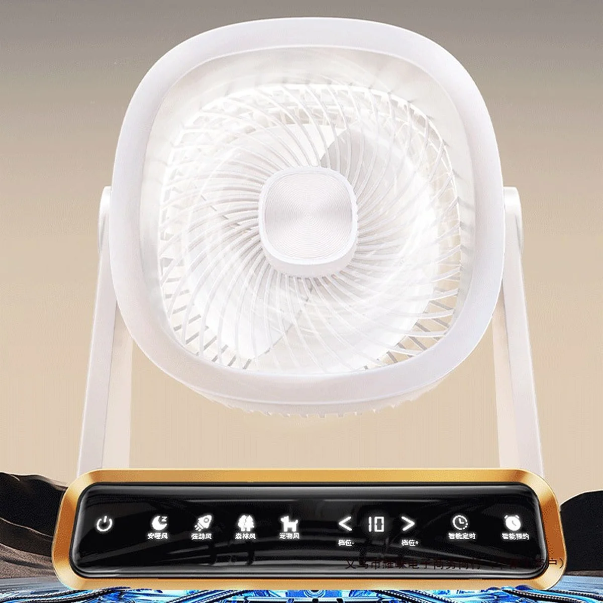 Настольный вентилятор F16 Smart 4000mAh White