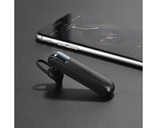 Bluetooth гарнитура HOCO E37 Gratified business Черный