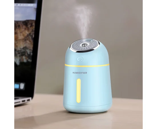 Увлажнитель воздуха LITTLE Q с арома-диффузором (lamp+fan) Бирюзовый