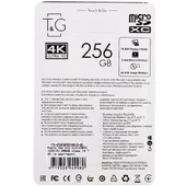 Карта памяти T&G microSDXC (UHS-3) 256 GB class 10 (с адаптером) Черный