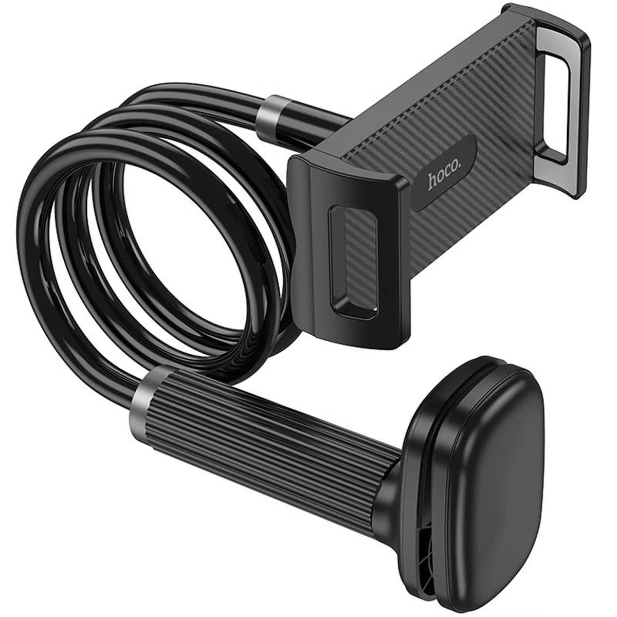 Регулируемая подставка для телефона/планшета Hoco HD10 Bamboo lazy stand Black