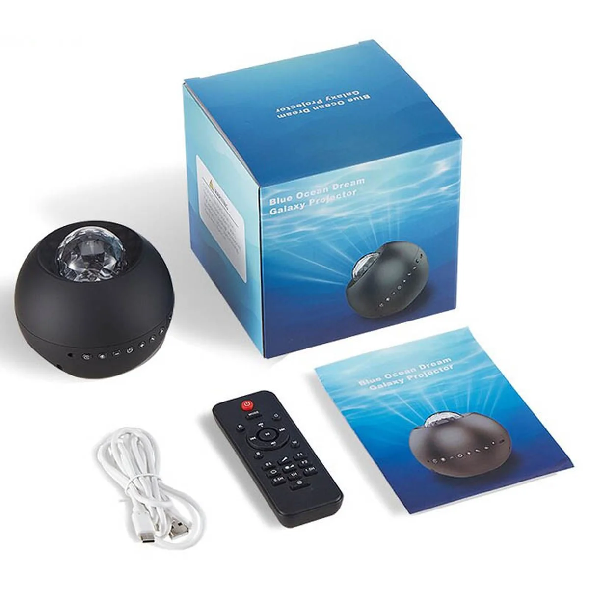 Проектор-ночник Ocean Dream E14 with Bluetooth and Remote Control Black