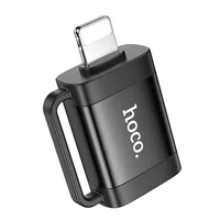 Переходник Hoco UA31A OTG Lightning male to USB female Black