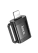 Переходник Hoco UA31A OTG Lightning male to USB female Black