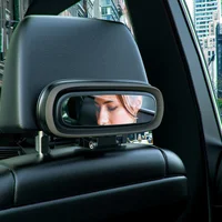 Держатель Hoco PH35 Lucky journey car rear pillow foldable storage box для автомобиля Черный / Серый