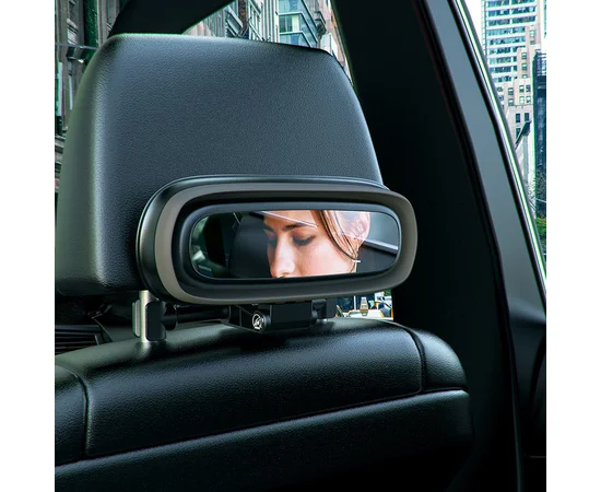 Держатель Hoco PH35 Lucky journey car rear pillow foldable storage box для автомобиля Черный / Серый