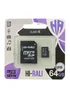 Карта пам'яті Hi-Rali microSDXC (UHS-1) 64 GB Card Class 10 з адаптером Чорний