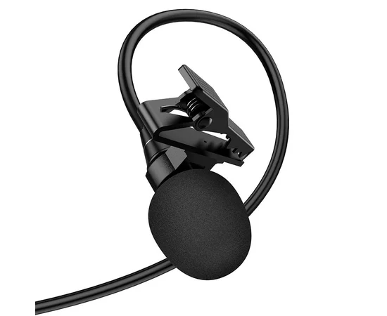 Мікрофон петличний Hoco L14 Type-C Black