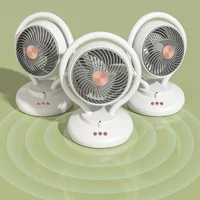 Настольный вентилятор F12 с отрицательной ионизацией 6000mAh White