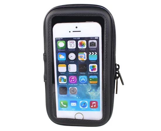 Велосипедный держатель для смартфонов до 6.3" Черный