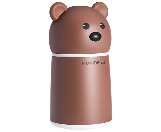 Увлажнитель воздуха Teddy Bear с арома-диффузором (lamp+fan) Коричневый