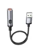 Портативный прикуриватель зажигалка Hoco UA30 USB Black