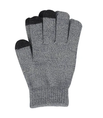Рукавички сенсорні Warm caress (нескользящие) Світло-сірий