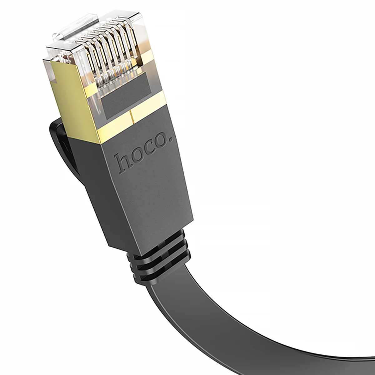 Кабель (патч-корд) Hoco US07 General Category 6 Gigabit (3m) Black