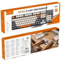 Клавиатура проводная Hoco GM61 Murphy Star Gray