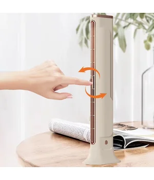 Настольный вентилятор F3 Tower Fan 3 speeds with battery 1200 mAh Biege Настольный вентилятор F3 Tower Fan 3 speeds with battery 1200 mAh Biege