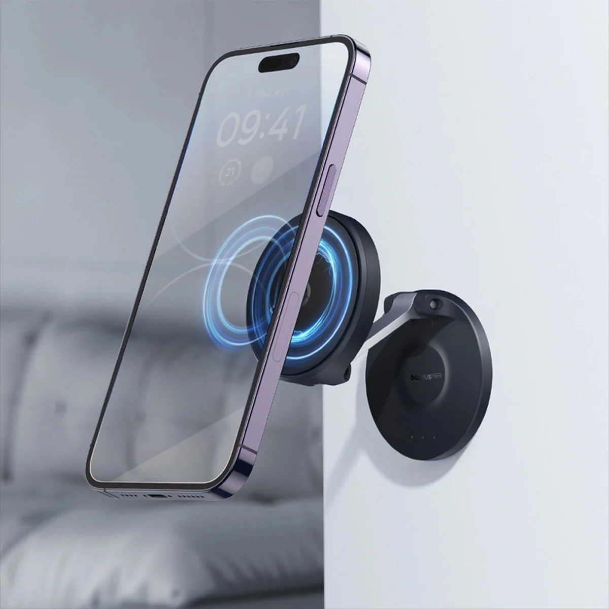 Держатель для телефона Baseus MagPro Magnetic Foldable Phone Mount (B10564101) Cluster Black