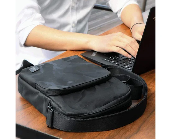 Сумка WIWU Camou crossbody  L Серый