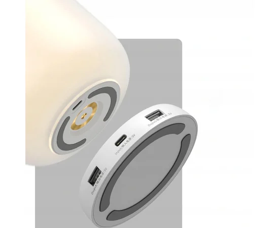 Ночник Baseus Moon-White Knob Stepless Dimming Белый