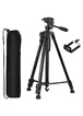 Штатив TR 3366 (съемная площадка, держатель, 50-140см, до 3кг) Черный