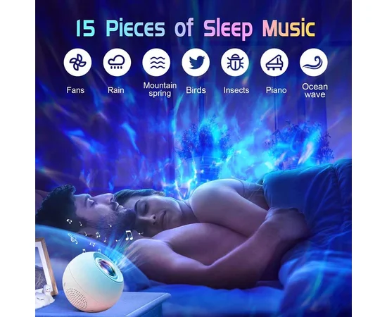 Проектор-ночник Ocean Dream E14A with Bluetooth and Remote Control Blue