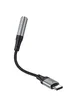 Переходник Hoco LS36 Fresh Type-C to 3,5 AUX Black