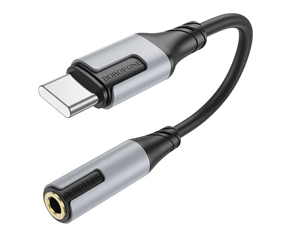 Переходник Borofone BV19 Creator Type-C to 3.5mm Black