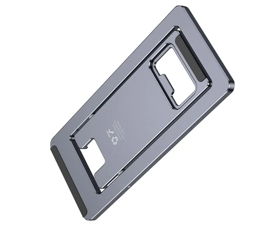 Підставка для телефону Hoco HD11 Volar metal folding Metal grey