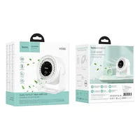 Настольный вентилятор Hoco HX66 desktop circulating fan 3000 mAh White