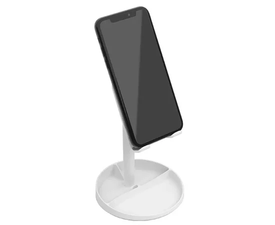 Універсальний тримач для смартфона із дзеркалом WIWU Mirror Desktop Stand ZM201 Білий