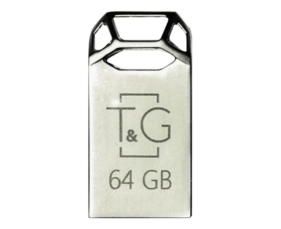 Флеш-драйв USB Flash Drive T&G 110 Metal Series 64GB Серебряный