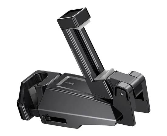 Автодержатель Baseus Backseat Vehicle Phone Hook, + гак-вішалка Black