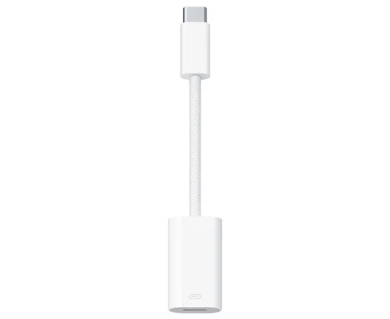 Переходник USB-C to Lightning Adapter for Apple (AAA) (box) White