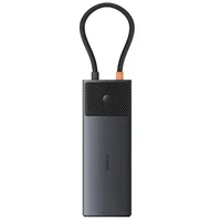 Переходник HUB Baseus Metal Gleam II OS 10in1 Dual Display (B00061800123-01) Cosmic Black