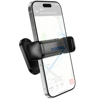 Тримач для телефону Hoco HD12 Supporter on magnet Black