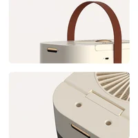 Настільний вентилятор Q7 з водяним охолодженням 3600 mAh White