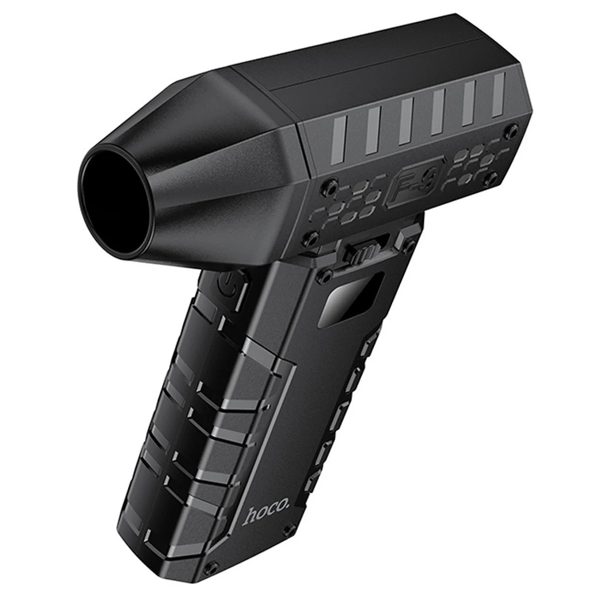 Портативный турбовентилятор Hoco HX67 Force fan Black