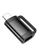 Переходник Hoco UA31B OTG Lightning male to Type-C female Black