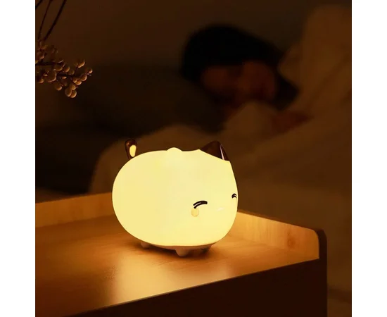 Ночник Baseus Cute Series Kitti Белый