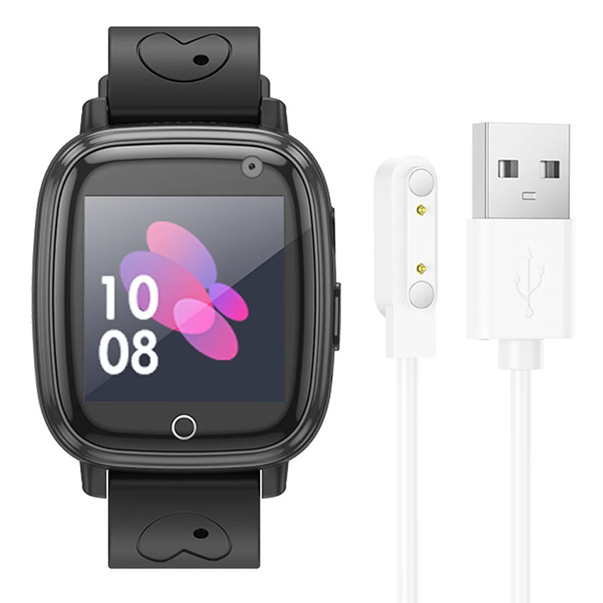 Детские cмарт-часы Hoco Y100 with call function Black