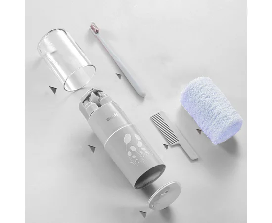 Комплект для путешествий Etravel (5 предметов) Серый