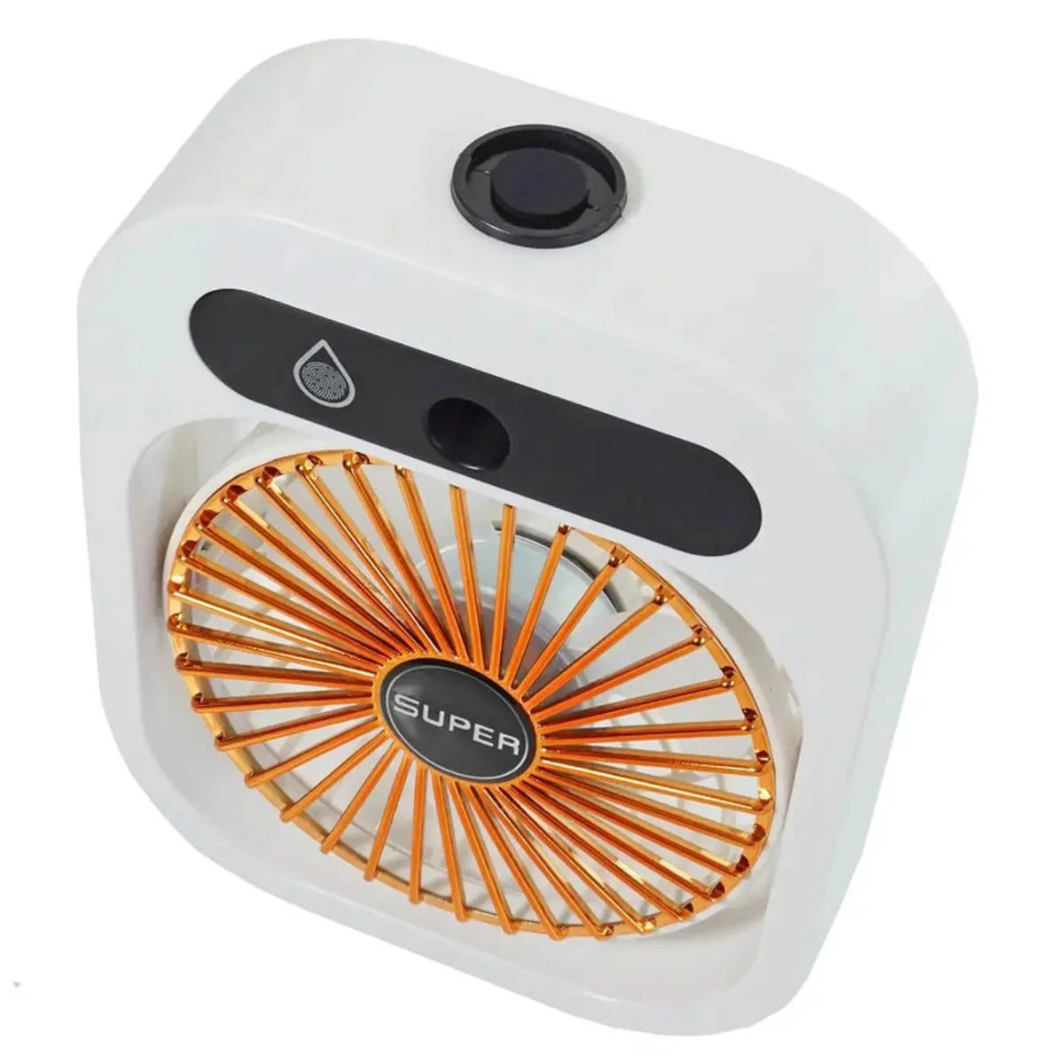 Настольный вентилятор Q8 с водяным охлаждением 1200 mAh White