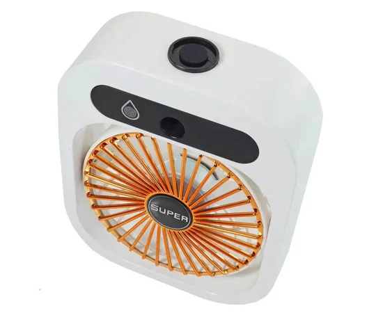 Настільний вентилятор Q8 з водяним охолодженням 1200 mAh White