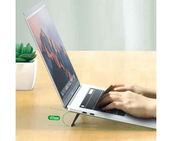 Регулируемая подставка для ноутбука USAMS US-ZJ054 Laptop/Tablet Holder Черный