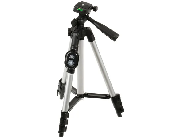 Штатив DK 3888 (не съемная площадка, держатель, 34-102см, до 1.5кг, BTпульт) Черный