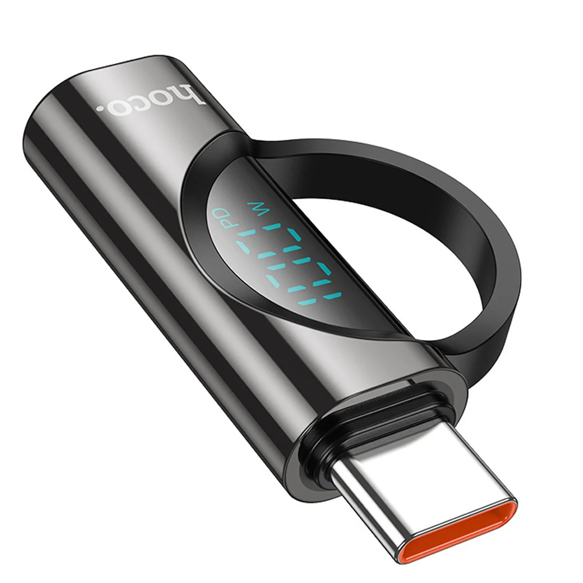 Переходник Hoco UA32 Type-C male to Type-C female display adapter Black