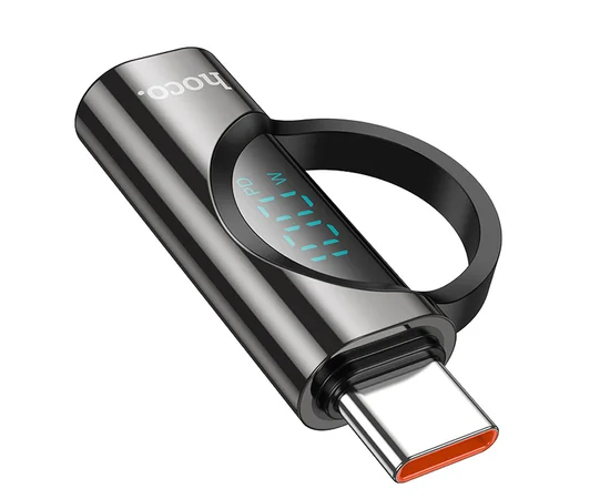 Перехідник Hoco UA32 Type-C male to Type-C female display adapter Black