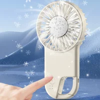 Портативный вентилятор SQT-BF2 с карабином 1800mAh White