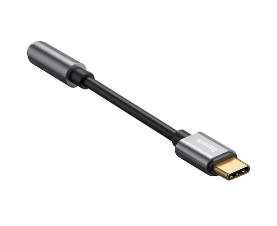 Переходник Baseus L54 Type-C to 3.5mm (CATL54) Серый